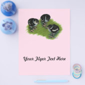 Prospectus 21,6 Cm X 24,94 Cm Chiches noires de faisan (Simple)