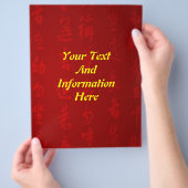 Prospectus 21,6 Cm X 24,94 Cm ChineseCalligraphyPoster-Respect-CodeOfContact,... (main)