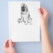 Prospectus 21,6 Cm X 24,94 Cm Chiot berger allemand (main)