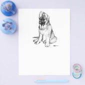 Prospectus 21,6 Cm X 24,94 Cm Chiot berger allemand (Simple)