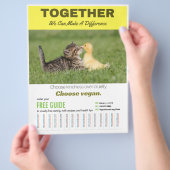 Prospectus 21,6 Cm X 24,94 Cm Choisir Vegan Poster (main)