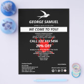 Prospectus 21,6 Cm X 24,94 Cm Circulaire (Simple)