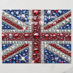 Prospectus 21,6 Cm X 24,94 Cm Circulaire aux couleurs britanniques