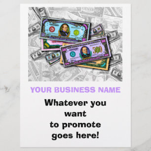 Prospectus 21,6 Cm X 24,94 Cm Circulaire - Big Bucks Pop Art