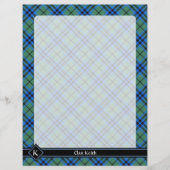 Prospectus 21,6 Cm X 24,94 Cm Circulaire Clan Keith Tartan (Devant)