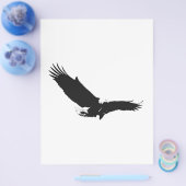 Prospectus 21,6 Cm X 24,94 Cm Circulaire d'atterrissage d'aigle (Simple)