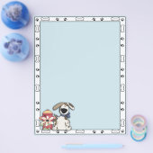 Prospectus 21,6 Cm X 24,94 Cm Circulaire de chiens (Simple)