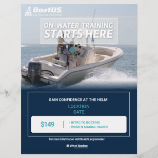 Prospectus 21,6 Cm X 24,94 Cm Circulaire de formation en mer