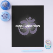 Prospectus 21,6 Cm X 24,94 Cm Circulaire de l'instructeur YOGA (Simple)