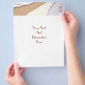 Prospectus 21,6 Cm X 24,94 Cm Circulaire de revêtement de plâtre (main)