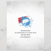 Prospectus 21,6 Cm X 24,94 Cm Circulaire d'information des services automatiques (Dos)