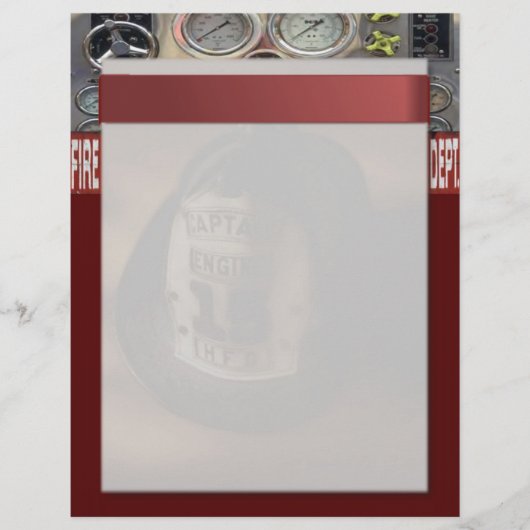 Prospectus 21,6 Cm X 24,94 Cm Circulaire du pompier (Devant)