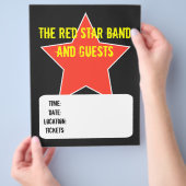 Prospectus 21,6 Cm X 24,94 Cm Circulaire événement ou cadeau (main)