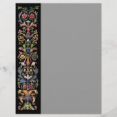 Prospectus 21,6 Cm X 24,94 Cm Circulaire Gothique Illuminée Art Blank Flyer (Dos)