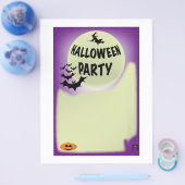 Prospectus 21,6 Cm X 24,94 Cm Circulaire Halloween. (Simple)