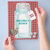 Prospectus 21,6 Cm X 24,94 Cm Circulaire HIbilly Bunco (main)