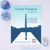 Prospectus 21,6 Cm X 24,94 Cm Circulaire Modèle USA National Monuments (Simple)