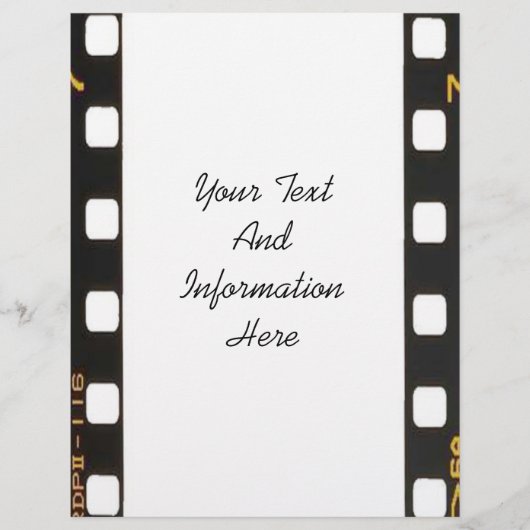 Prospectus 21,6 Cm X 24,94 Cm Circulaire négative (Devant)