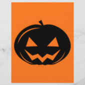 Prospectus 21,6 Cm X 24,94 Cm Citrouille noir (Dos)