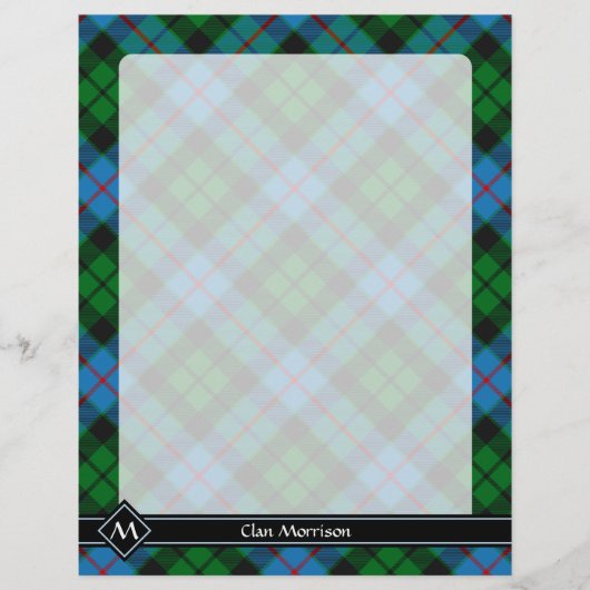 Prospectus 21,6 Cm X 24,94 Cm Clan Morrison Chasse Tartan Flyer (Devant)