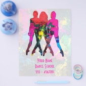 Prospectus 21,6 Cm X 24,94 Cm Classe de danse ou enseigne (Simple)