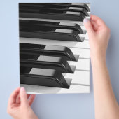 Prospectus 21,6 Cm X 24,94 Cm Clavier pour piano (main)
