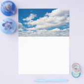 Prospectus 21,6 Cm X 24,94 Cm Cloudy blue sky (Simple)