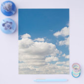 Prospectus 21,6 Cm X 24,94 Cm Cloudy blue sky (Simple)