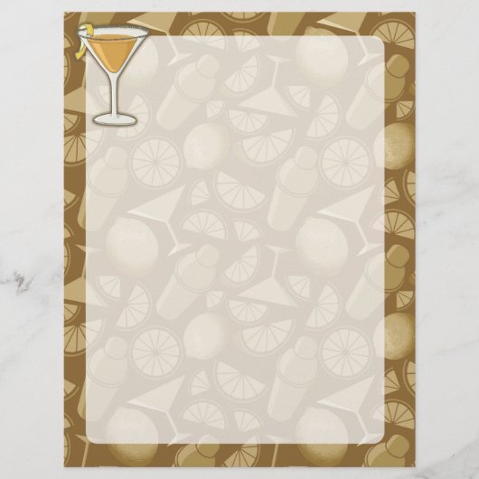 Prospectus 21,6 Cm X 24,94 Cm Cocktail Sidecar (Devant)