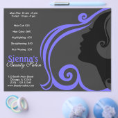 Prospectus 21,6 Cm X 24,94 Cm Coiffeur (bleu ardoise clair) (Simple)