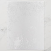 Prospectus 21,6 Cm X 24,94 Cm Composition des papillons blancs et bleus (Dos)