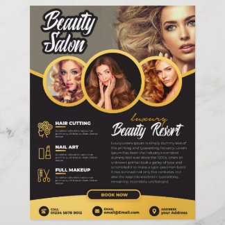 PROSPECTUS 21,6 CM X 24,94 CM CONCEPTION DE FLYER SAON | MEILLEUR FLYER DE SALON