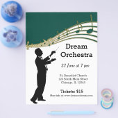 Prospectus 21,6 Cm X 24,94 Cm Concert orchestre (Simple)