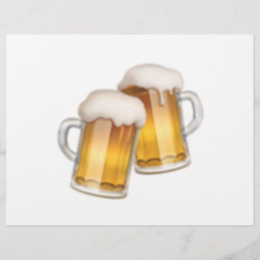 Prospectus 21,6 Cm X 24,94 Cm Contrebande de bière - Emoji (Devant)