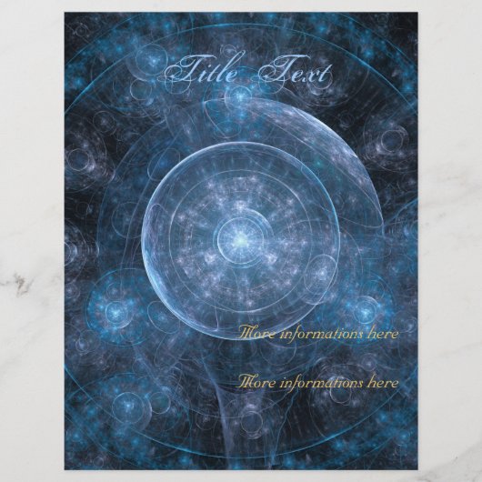 Prospectus 21,6 Cm X 24,94 Cm Cosmos Background (Devant)