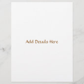 PROSPECTUS 21,6 CM X 24,94 CM COUCHER DE SOLEIL (Dos)