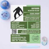 Prospectus 21,6 Cm X 24,94 Cm Cours Pro Snowboard, Ski/Snowboard (Simple)