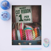 Prospectus 21,6 Cm X 24,94 Cm Couture - Ruban par la cour (Simple)