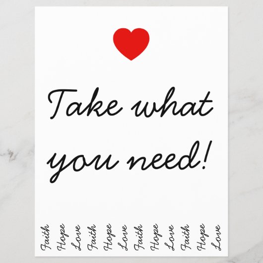 Prospectus 21,6 Cm X 24,94 Cm Créer des bandes de déchirure (Devant)