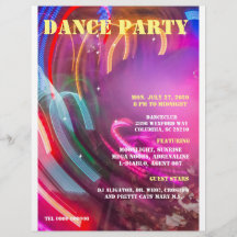 DANCE PARTY DRAAIKOLK ADAPTABLE, TEXTE.
