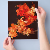 Prospectus 21,6 Cm X 24,94 Cm Dancing Firebirds Abstrait Art Flyer (main)