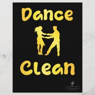 Prospectus 21,6 Cm X 24,94 Cm Danse Clean Golden Brass