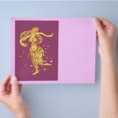 Prospectus 21,6 Cm X 24,94 Cm Danseurs du ventre (main)