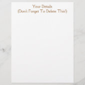 PROSPECTUS 21,6 CM X 24,94 CM DATES (Dos)