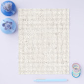 Prospectus 21,6 Cm X 24,94 Cm Dépliant de fond en lin clair (Simple)