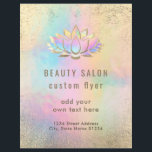 Prospectus 21,6 Cm X 24,94 Cm design pastel lotus logo design<br><div class="desc">veuillez noter que ce produit imprimé n'a AUCUN VRAI FOIL</div>