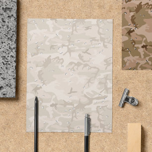 Prospectus 21,6 Cm X 24,94 Cm Dessert Camouflage avec cailloux, Militaire, Armée