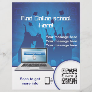 Prospectus 21,6 Cm X 24,94 Cm Diplôme en ligne du Modèle de circulaire