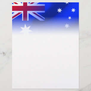 Prospectus 21,6 Cm X 24,94 Cm Drapeau australien