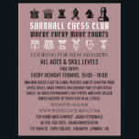 Prospectus 21,6 Cm X 24,94 Cm Échecs, Club d'échecs Circulaire publicitaire<br><div class="desc">Chess Pièces,  Chess Club Des Flyers Publicitaires Par Le Magasin Carte de visite.</div>
